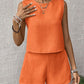 Women’s Sleeveless Top Shorts 2-Piece Set
