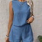 Women’s Sleeveless Top Shorts 2-Piece Set