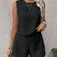 Women’s Sleeveless Top Shorts 2-Piece Set