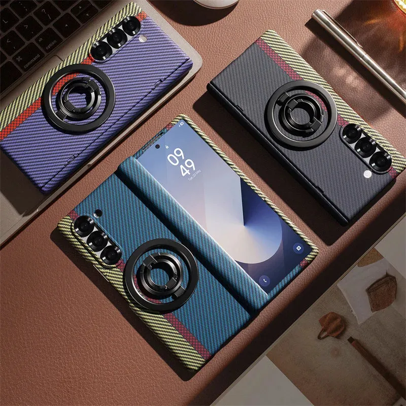 360°Carbon Fiber Protective Case for Z Fold