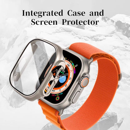 Anti-Spy Tempered Glass Case for Apple Watch
