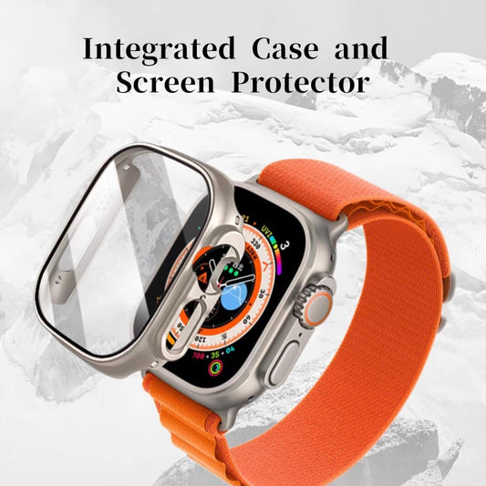 Anti-Spy Tempered Glass Case for Apple Watch