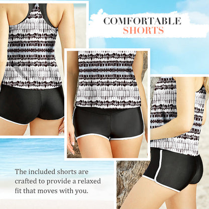 🔥LAST DAY SALE 49% OFF!!🎁Women's Comfortable Printed Bikini 3-Piece Set