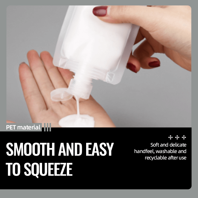 🌷Portable Travel Fluid Makeup Packing Bag(10 Pcs）