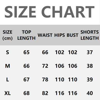 Women's Fashion Denim Lapel Top and Shorts Set