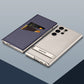 Folding Stand Phone Case with Card Holder for Samsung S24Ultra