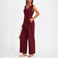 🌸New Arrival 50%OFF💖 Women’s V-Neck Wide-Leg Jumpsuit