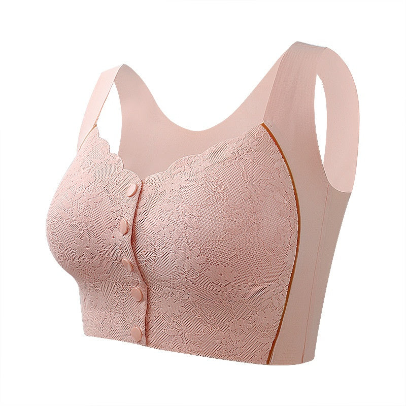 Women's Comfortable Wireless Front-Closure Bra