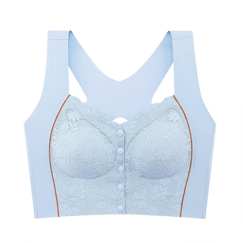 Women's Comfortable Wireless Front-Closure Bra