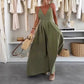 Women's V-Neck Open-Back Maxi Dress