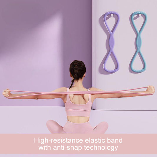🏆Flash Sale⚡ 50K+ SOLD! Almost Gone-💥🔥Resistance Bands, Figure 8 Exercise Bands for Women Men
