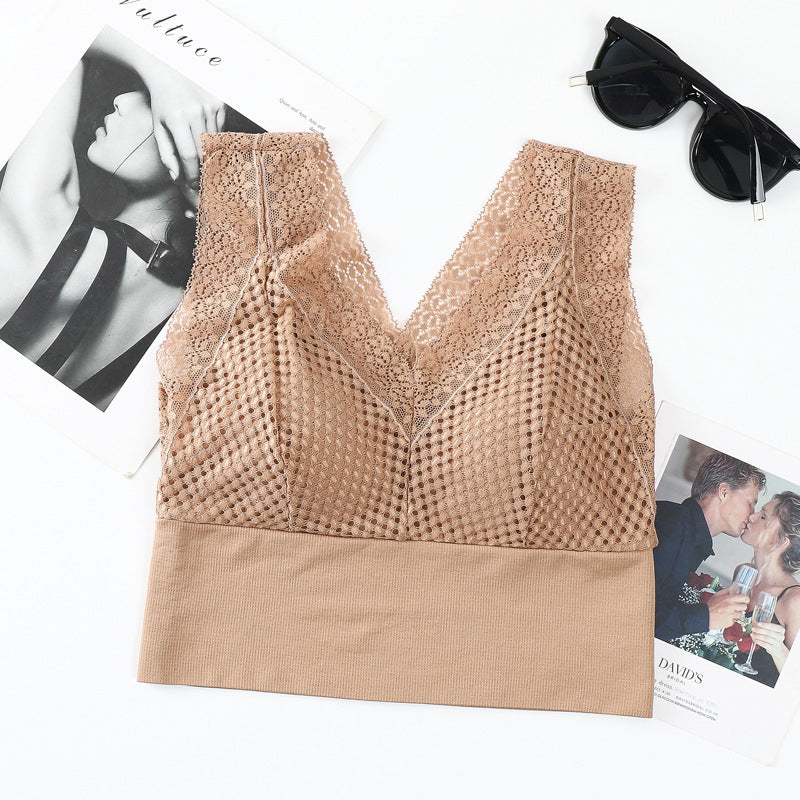 💖Lace Wirefree V-Neck Breathable Camisole