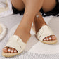 Women's Stylish Leather Slide Sandals