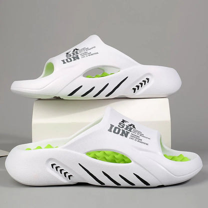 Stylish Outdoor Arch Support Massage Slippers