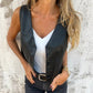 Women's Fashion Elegant Solid Color Vest