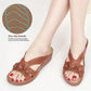 Women's Flower Leather Sandal