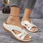 Women's Flower Leather Sandal