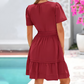 Women’s Elegant Solid Color Dress