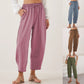 Women's Casual Wide-Leg Drawstring Pants
