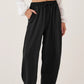 Women's Casual Wide-Leg Drawstring Pants