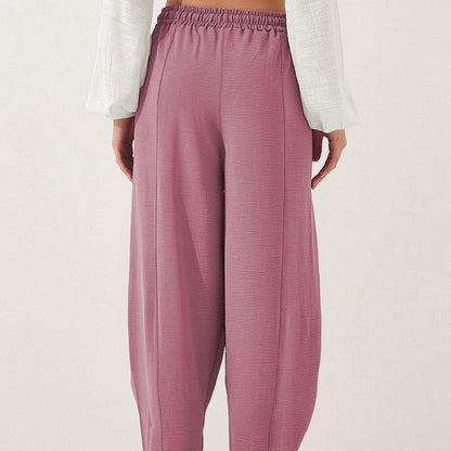 Women's Casual Wide-Leg Drawstring Pants