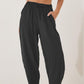 Women's Casual Wide-Leg Drawstring Pants
