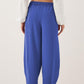 Women's Casual Wide-Leg Drawstring Pants