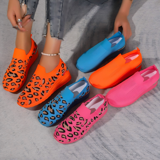 Women's Mesh Breathable Comfortable Thick Sole Shoes