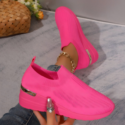 Women's Mesh Breathable Comfortable Thick Sole Shoes