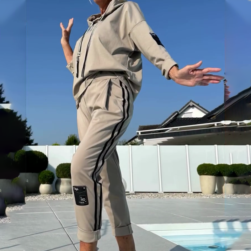 💜 LAST DAY PROMOTION - 50%OFF 💜Women's Hoodie & Jogger Pants 2-Piece Casual Set