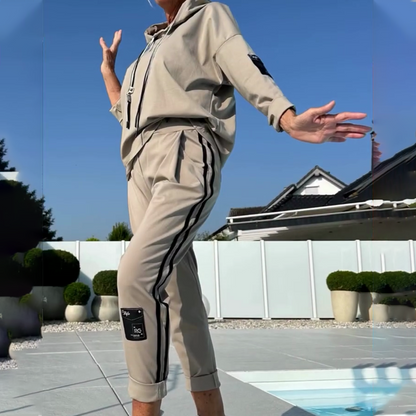 💜 LAST DAY PROMOTION - 50%OFF 💜Women's Hoodie & Jogger Pants 2-Piece Casual Set