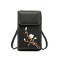 Embroidery Floral Mini Retro Crossbody Bag