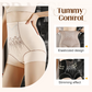 Plus Size High-Waist Tummy Control Underwear