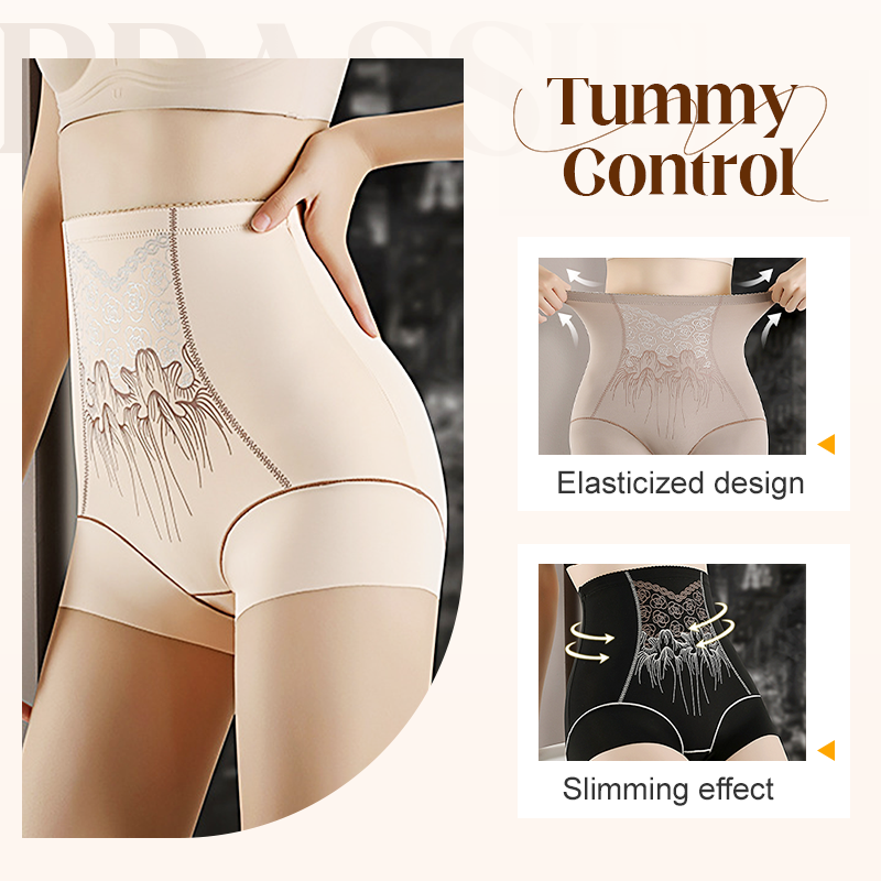 Plus Size High-Waist Tummy Control Underwear