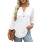V-Neck Long Sleeve Top
