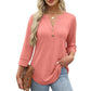 V-Neck Long Sleeve Top