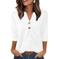 V-Neck Long Sleeve Top