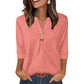 V-Neck Long Sleeve Top