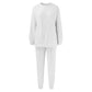Women's Cozy Sweatshirt & Pants Two-Piece Set