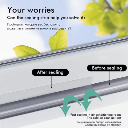 🔥Promotion50% OFF -Weather Stripping Door Seal Strip (5M/16.4FT)