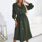 Women’s Long Sleeve Fashion Shirt Dress