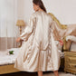 Spaghetti Strap Nightgown & Robe Sleepwear Set