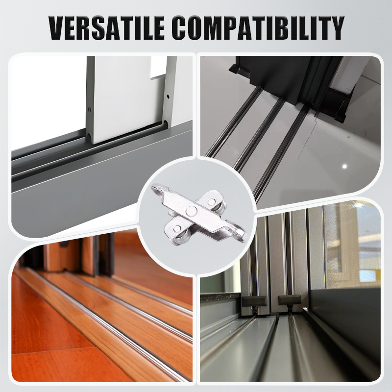 🎅 Hot Sale 50% OFF 🔥80/88 Zinc Alloy Pulley for PVC Windows & Doors