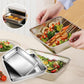 🔥2025-Hot Sale🎁49% OFF-Stainless Steel Square Plate（With Lid）