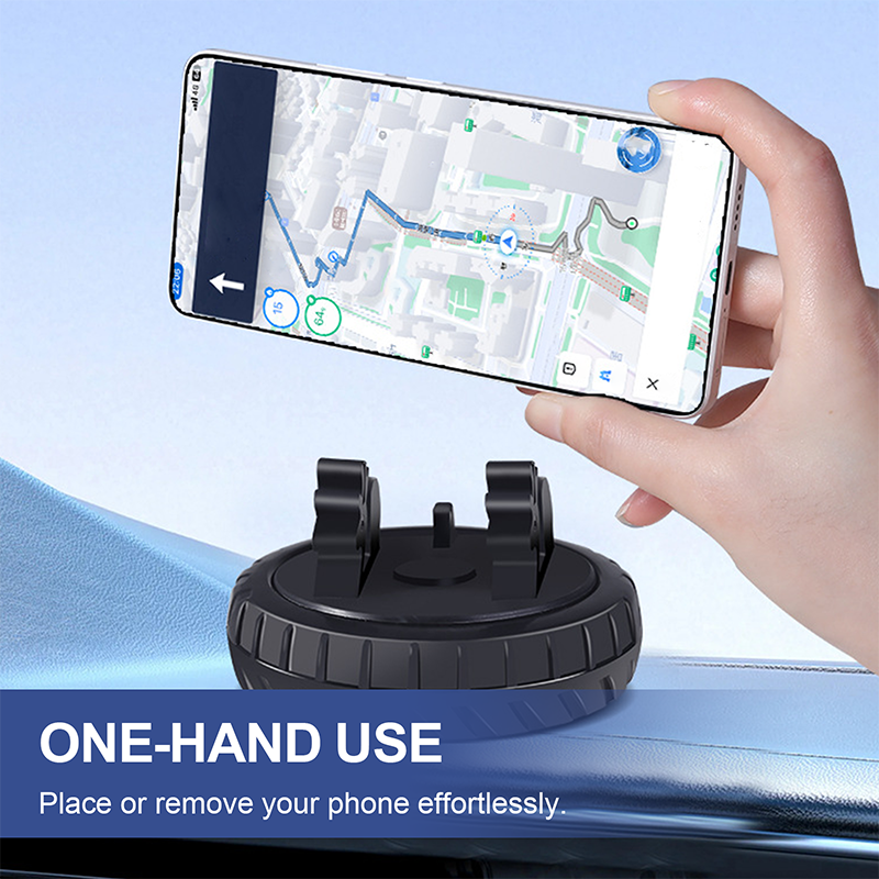 360° Rotatable Compact Car Phone Mount