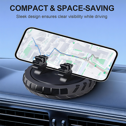 360° Rotatable Compact Car Phone Mount