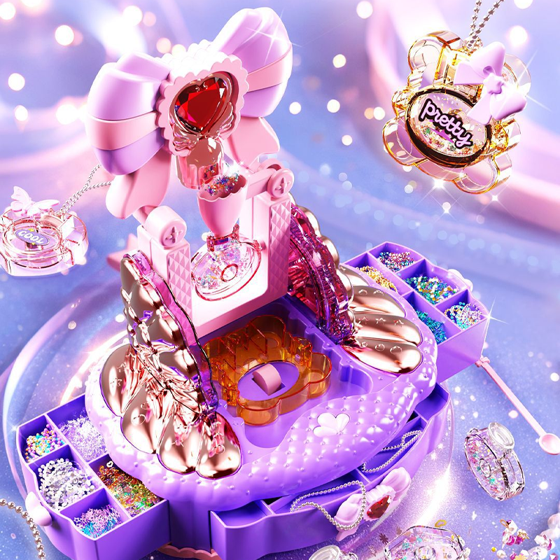 DIY Charm-Making Toy Kit for Kids