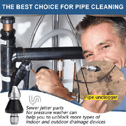 ⏰Sewer Cleaning Tool High-pressure Nozzle