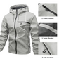 Men's Outdoor Sports Solid Color Jacket