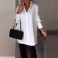 Women’s Loose Fit Button-down Long Sleeve Shirt
